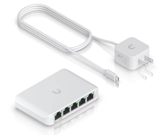 UniFi Switch Flex Mini 5 poorten geen PoE