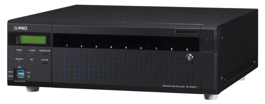 iPro NVR WJXN410KG Voor Aanzicht