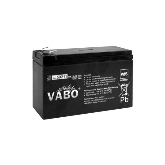 VABO Sealed Lead Acid Battery 12Ah 12V