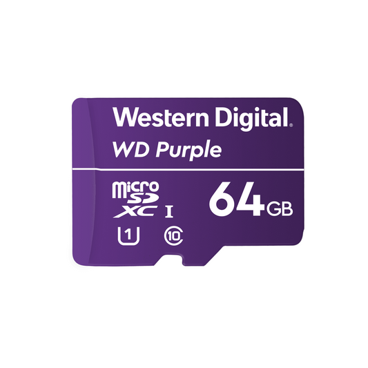 WD Purple 64GB microSD
